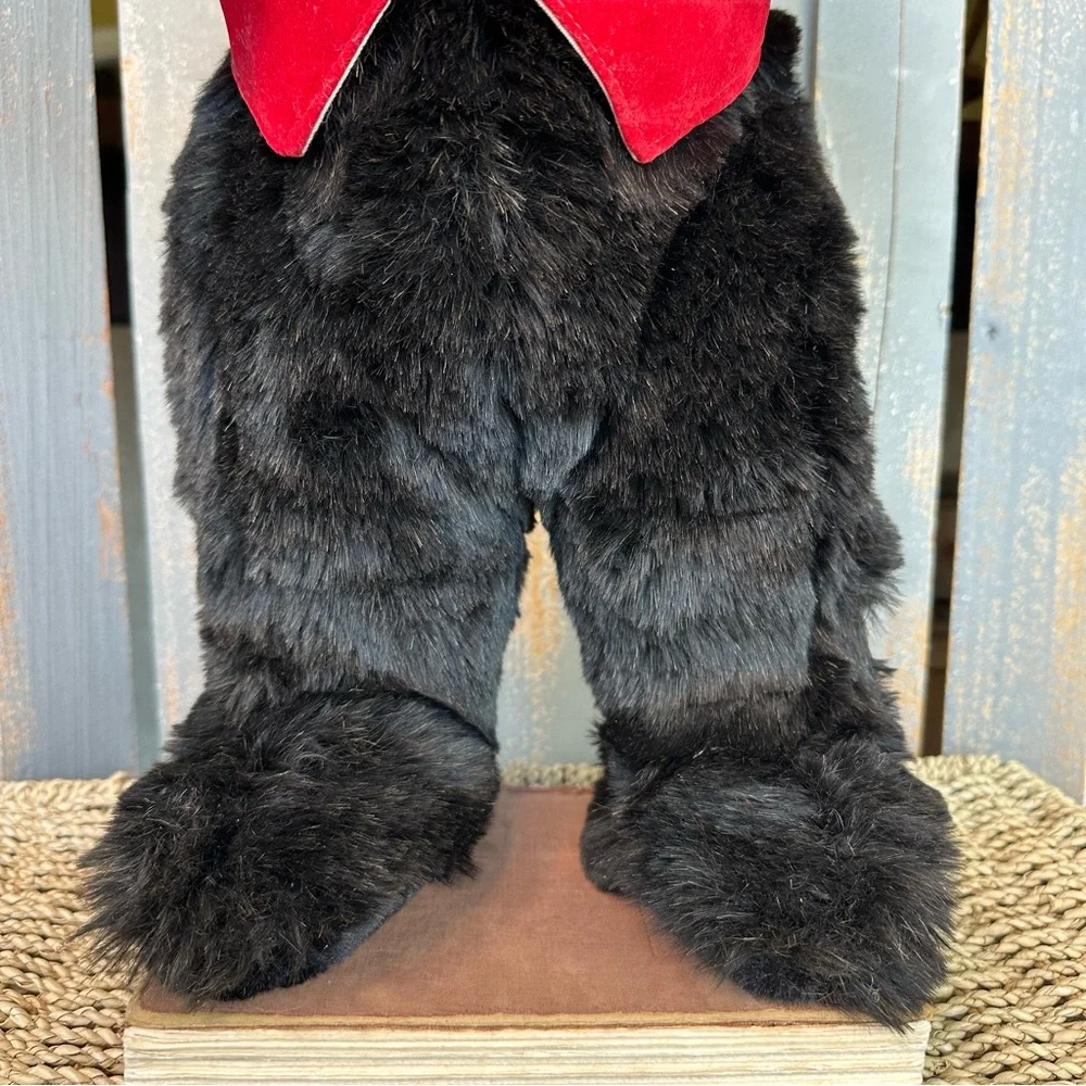 Ditz Designs Black Bear With Vest And Bow Tie 24" - Picture 8 of 16